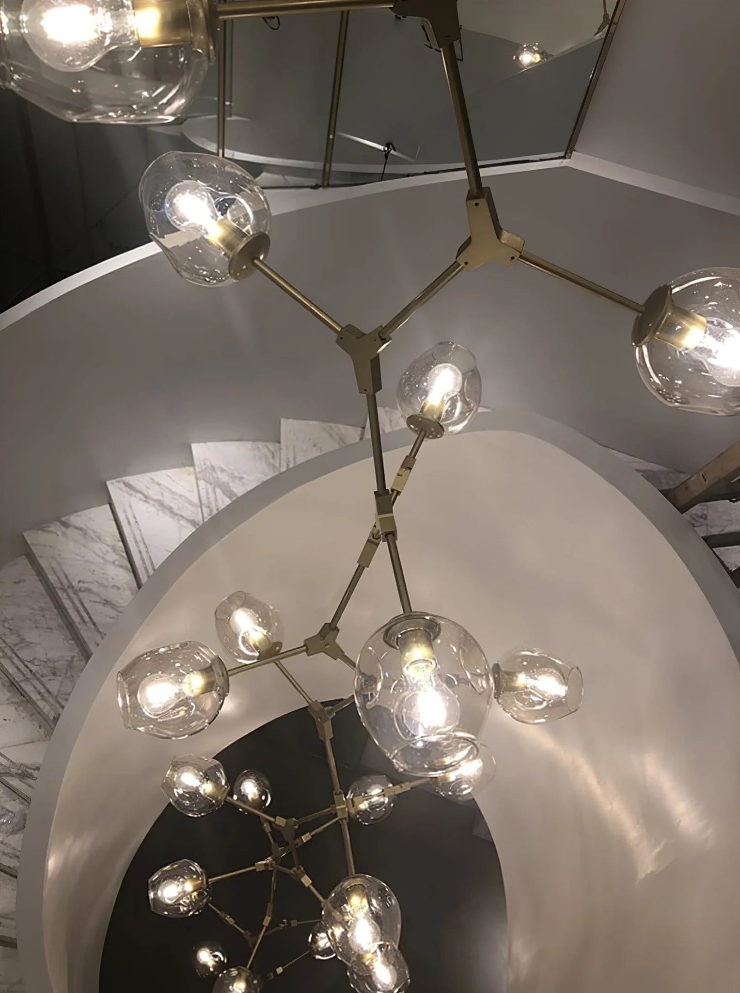 Bifurcation Bubble Chandeliers