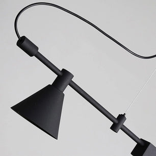 Horizontal Linear LED Pendant Lamp