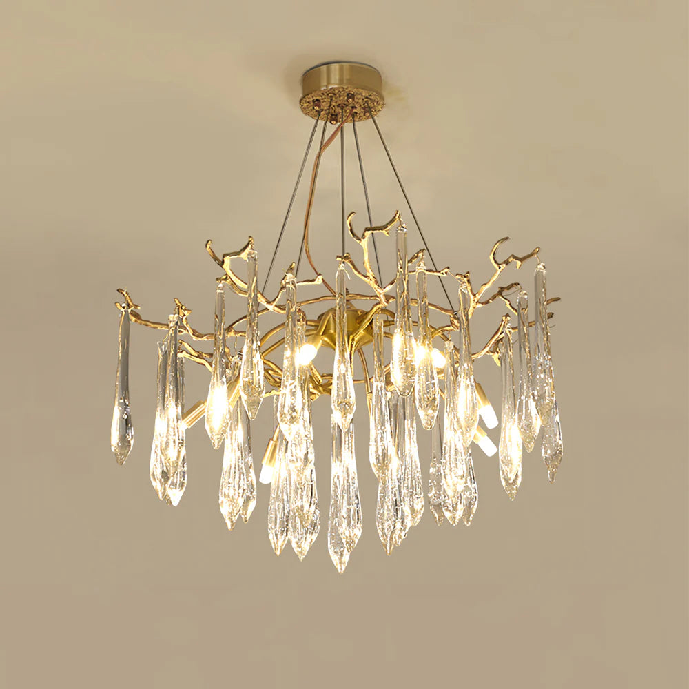 Branchs Brass Chandelier