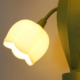 Bell Orchid Wall Lamp