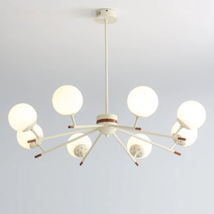 Spherical Beam Chandelier