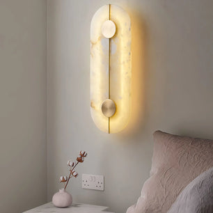 Artistic Alabaster Wall Lamp