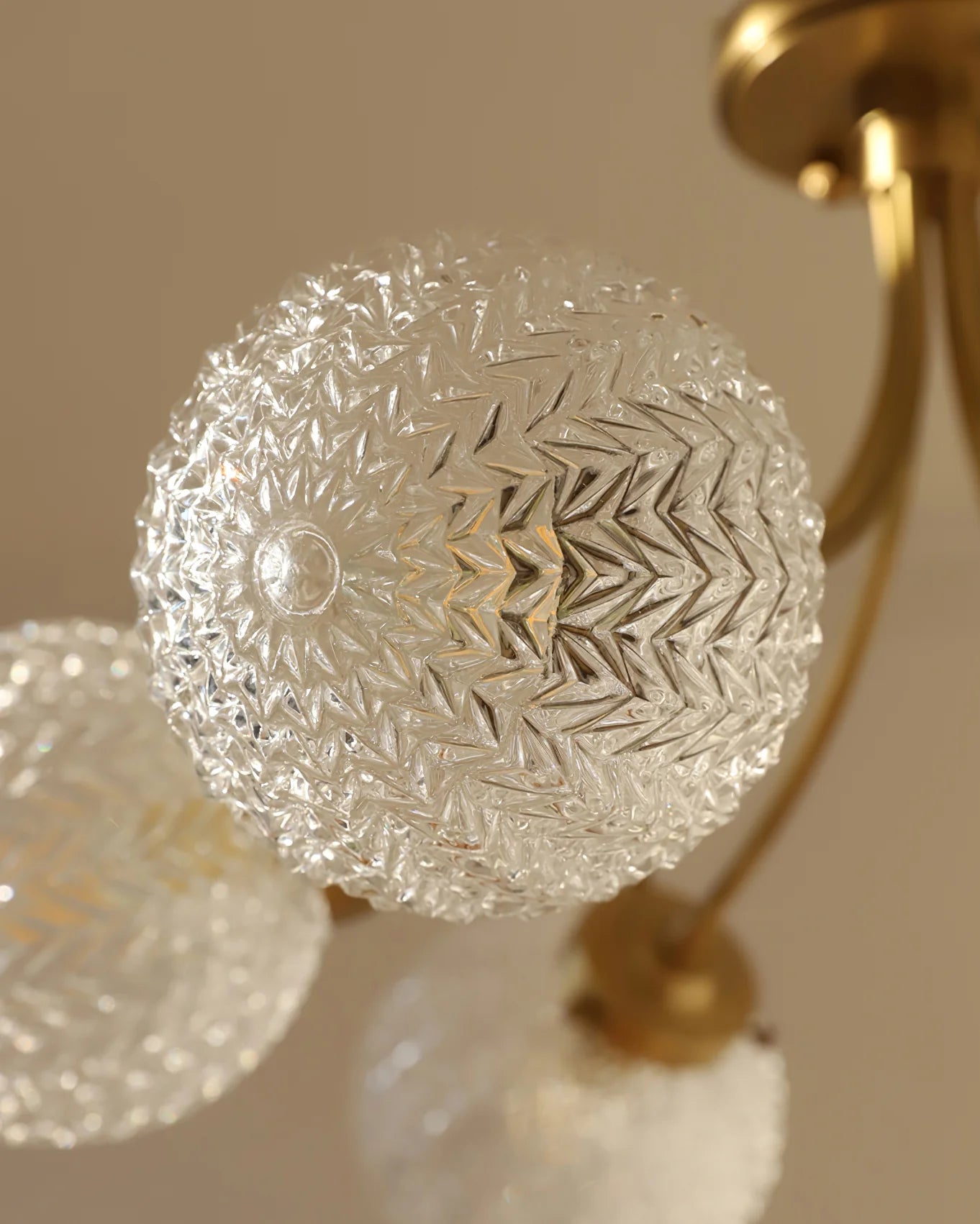 Retro Glass Ceiling Lamp