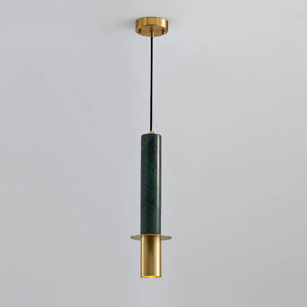 Marble Cylinder Pendant Light