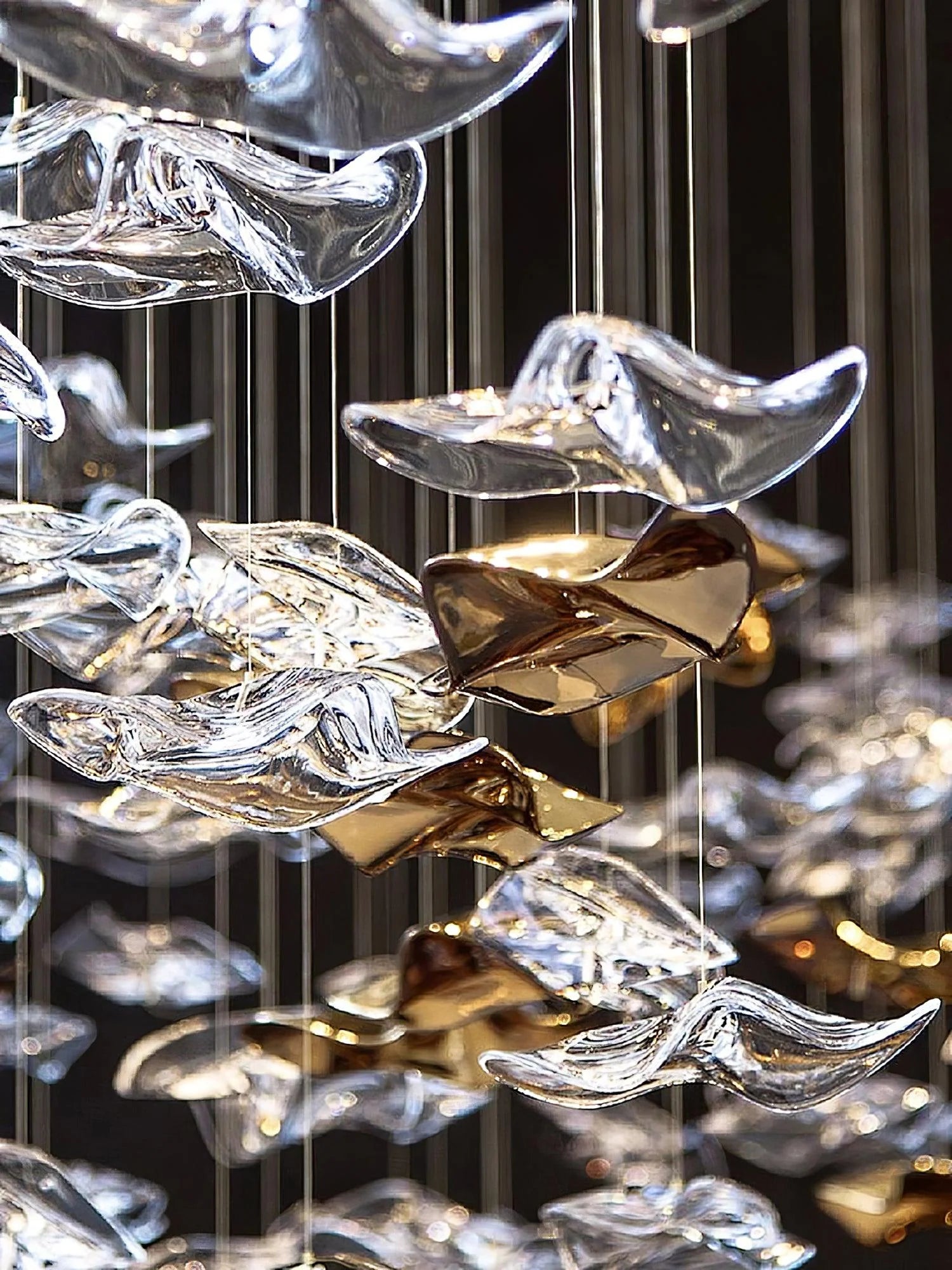 Tidal Stair Chandelier
