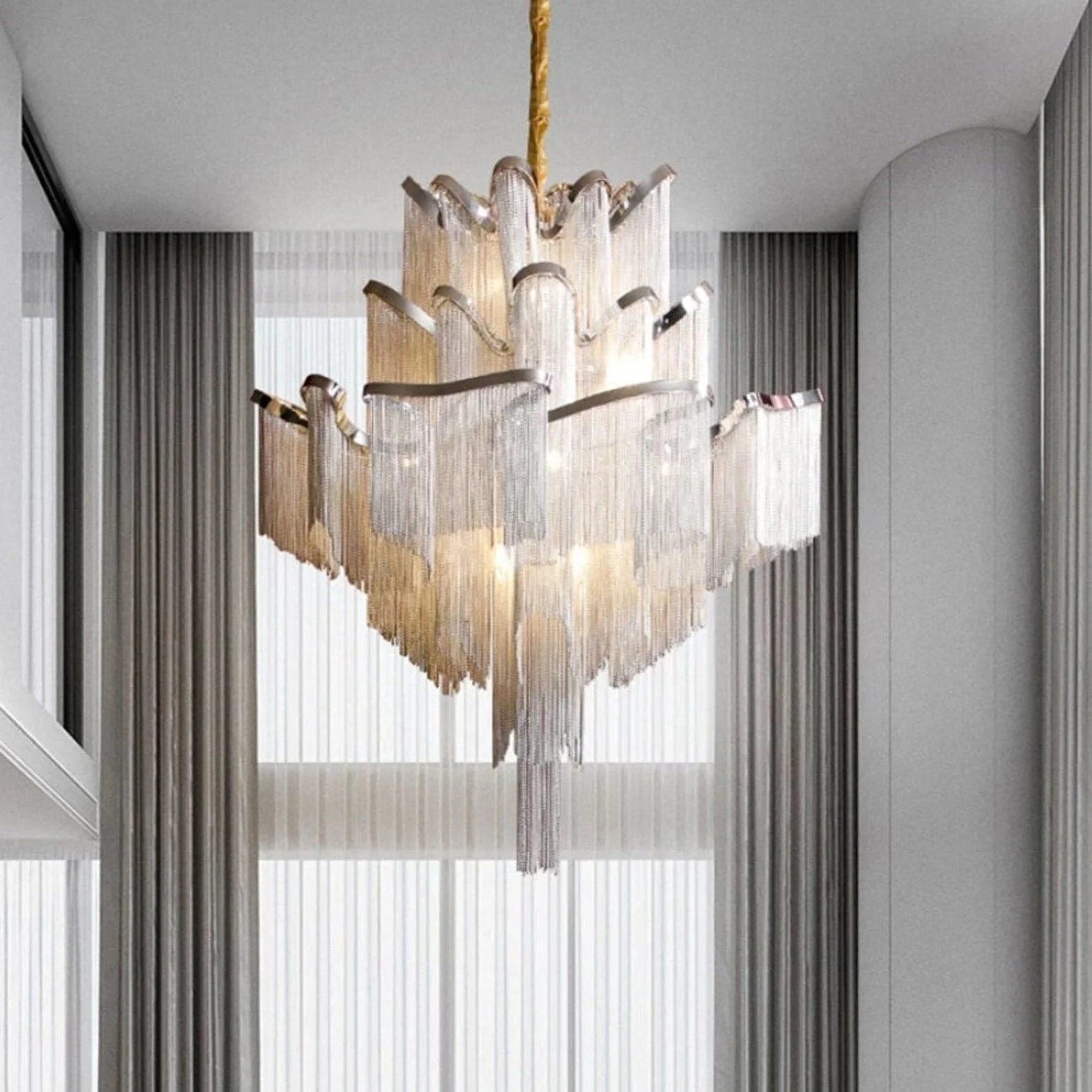 Fringe Chandelier