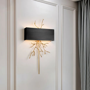 Brass Branch Wall Lamp