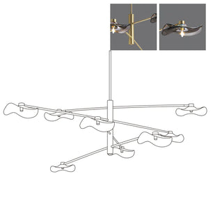 Dainolite Chandelier