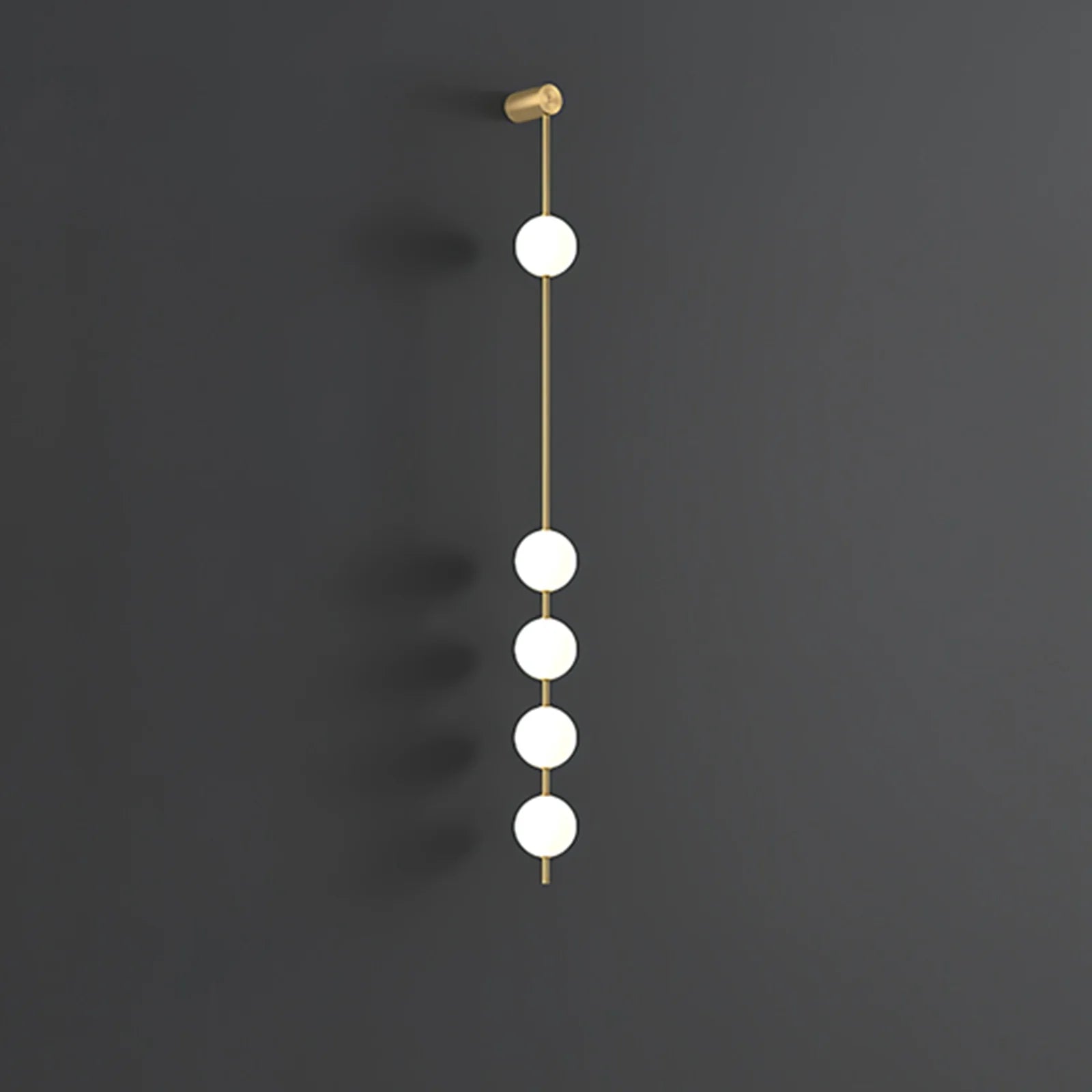 Vertical Balls Wall Lamp