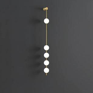 Vertical Balls Wall Lamp