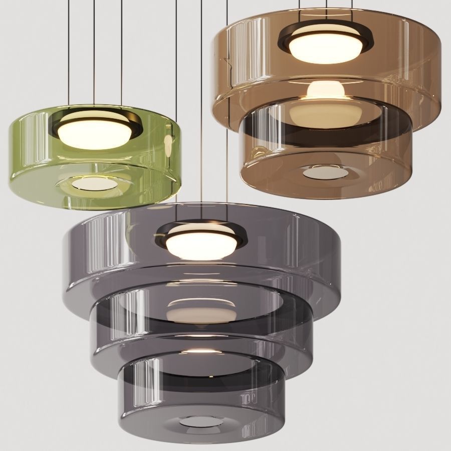 Nordic postmodern creative glass pendant light