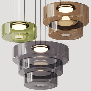 Nordic postmodern creative glass pendant light