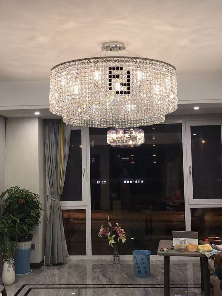 Liliana Round Crystal Chandelier