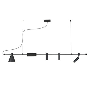 Horizontal Linear LED Pendant Lamp