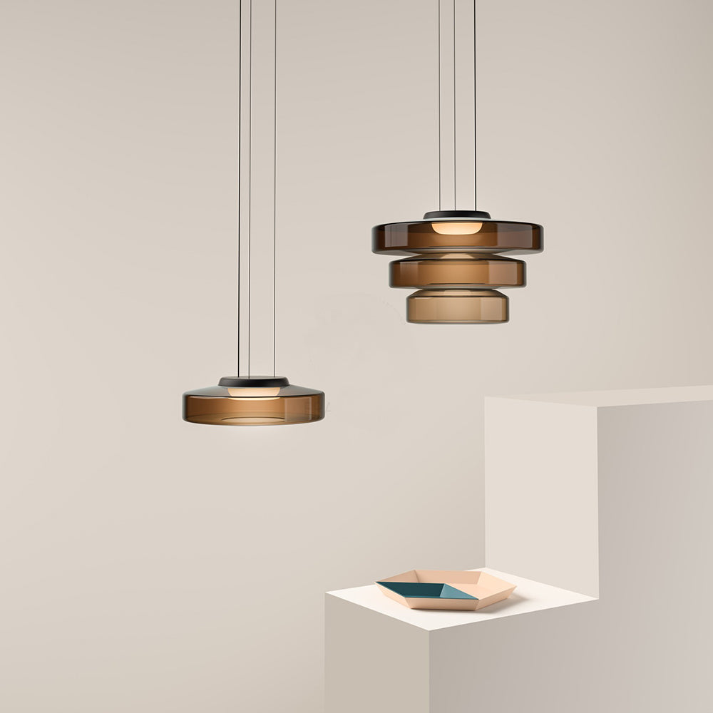 Nordic postmodern creative glass pendant light