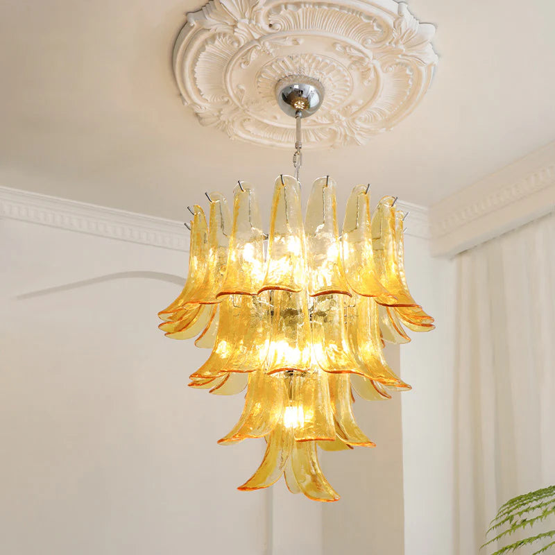 Murano Petal Chandelier