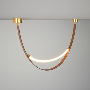 Leather Pendant Light