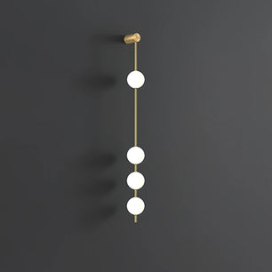 Vertical Balls Wall Lamp