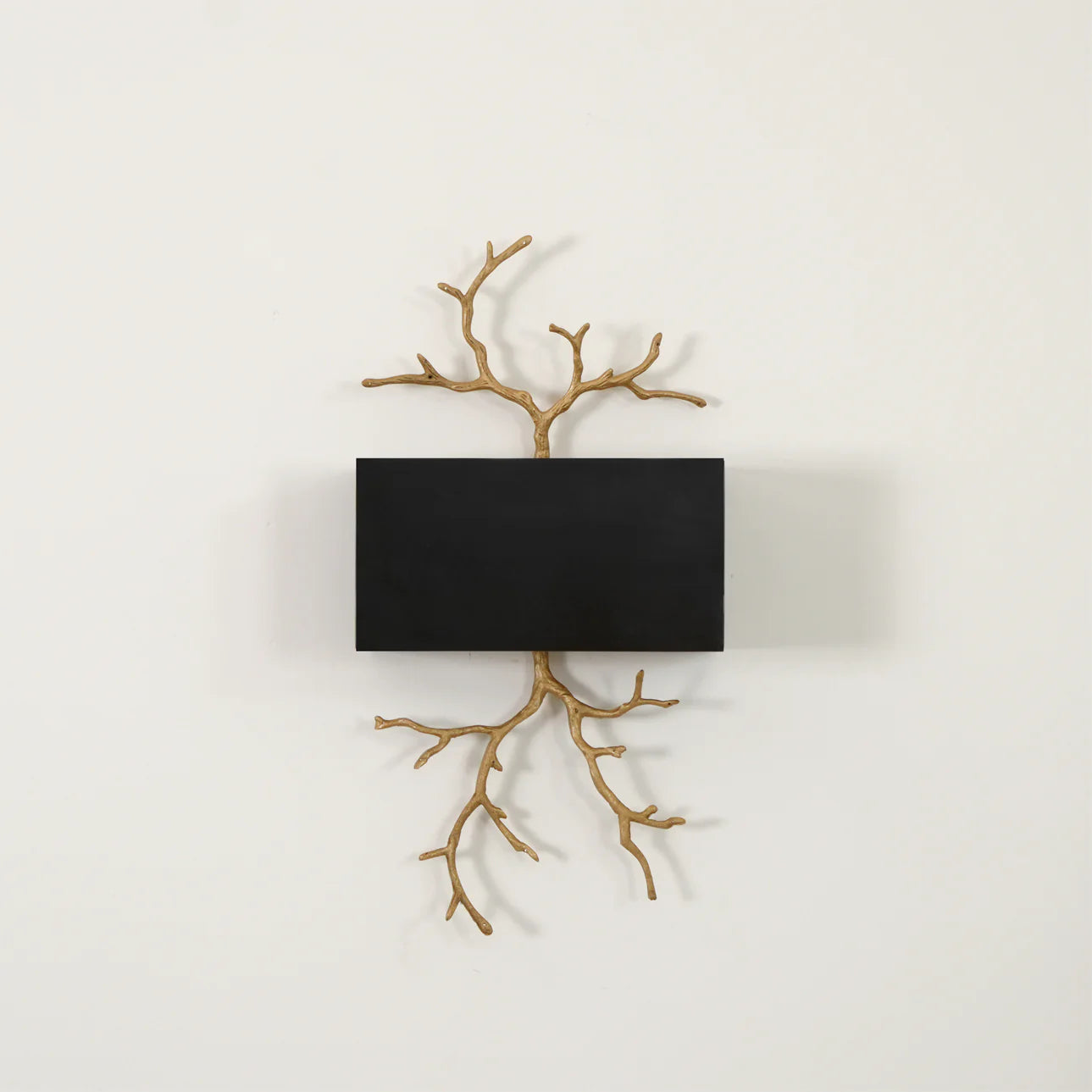 Brass Branch Wall Lamp