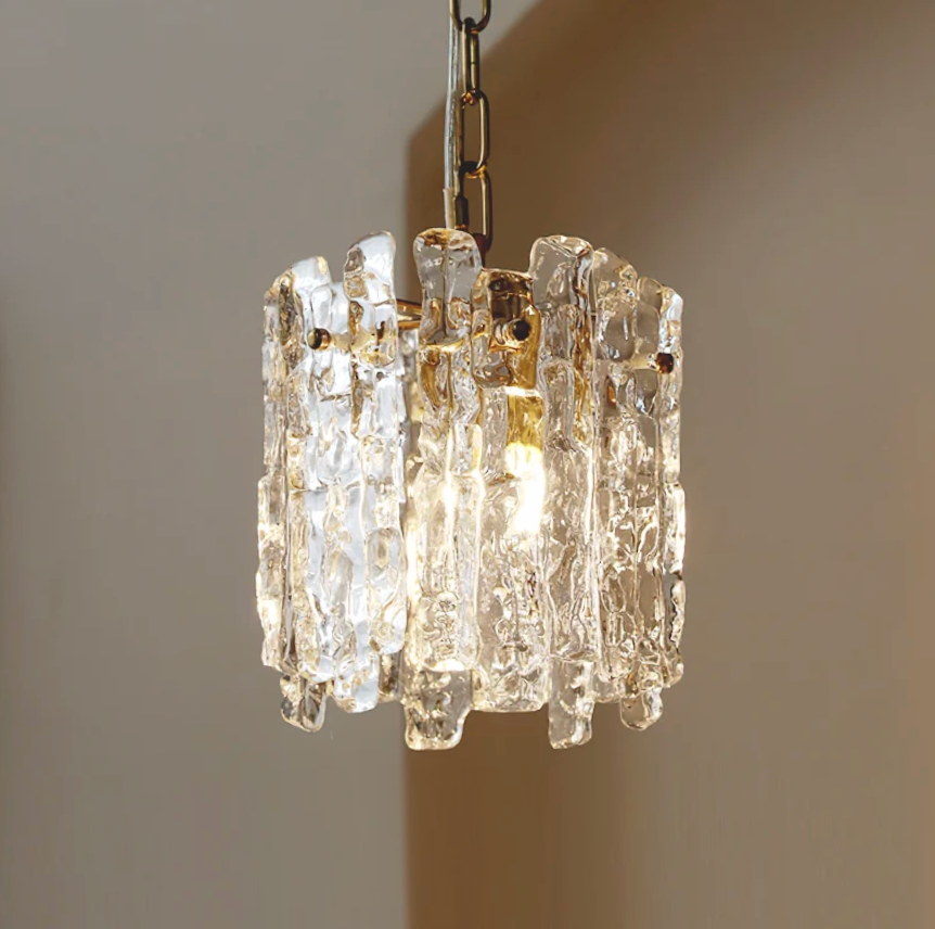Ice Glass Chandelier