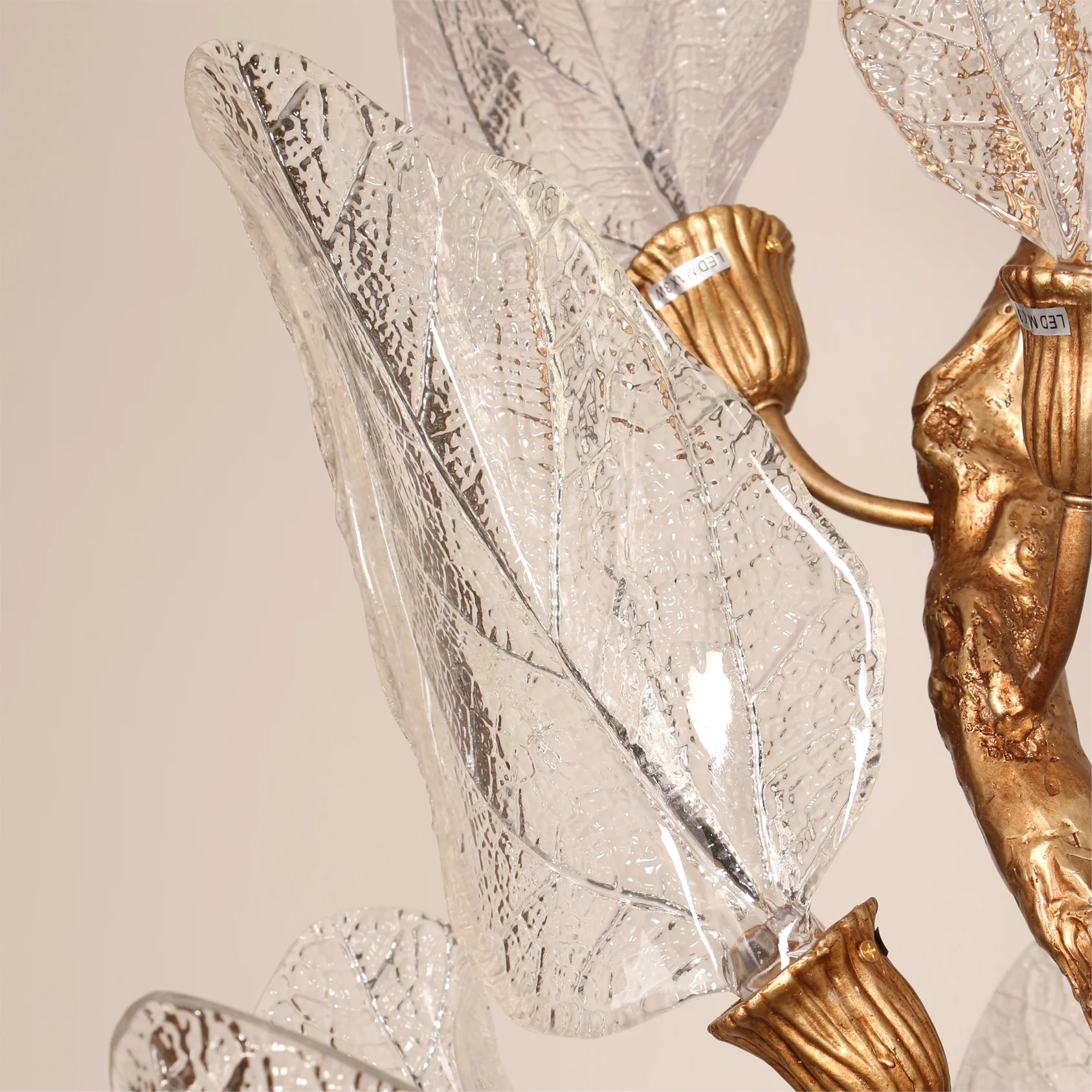 Bronze Branch Chandelier