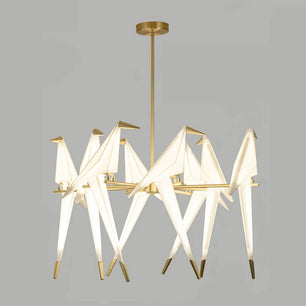 Perching Bird Chandelier