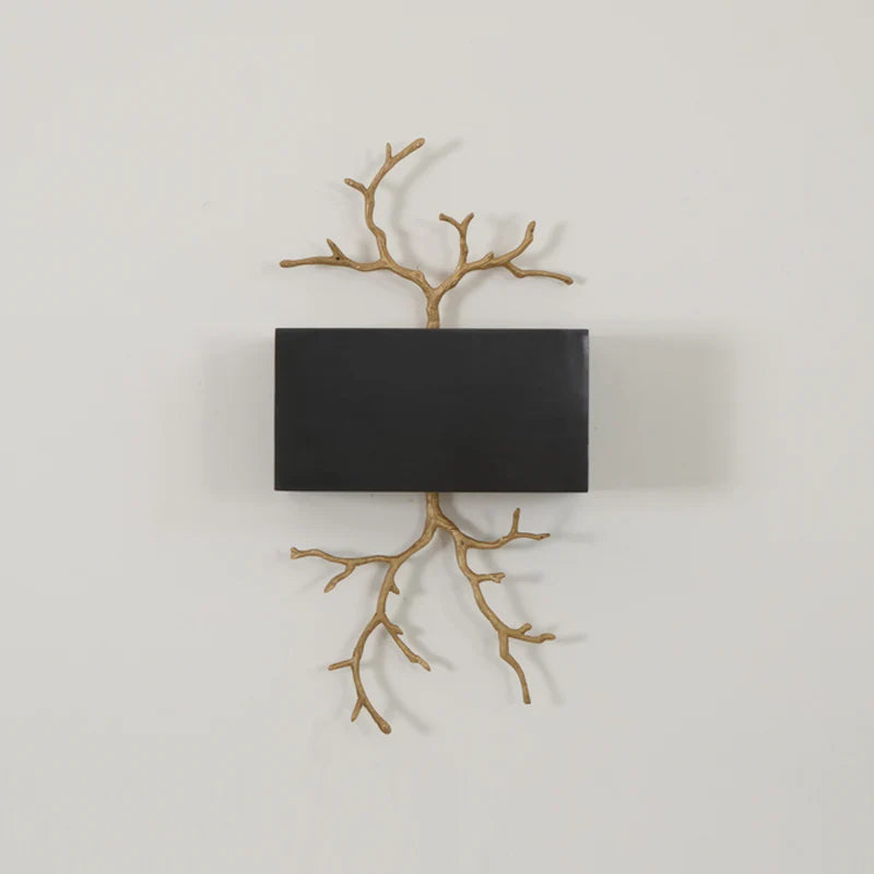 Brass Branch Wall Lamp