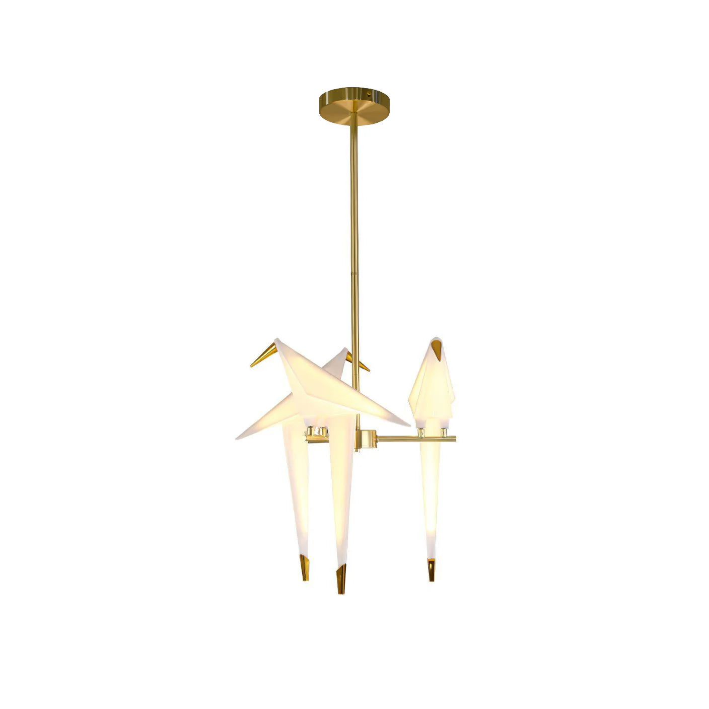 Perching Bird Chandelier