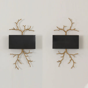 Brass Branch Wall Lamp