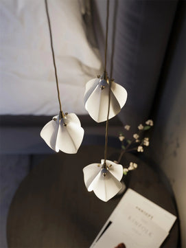 Ceramic Flower Chandelier