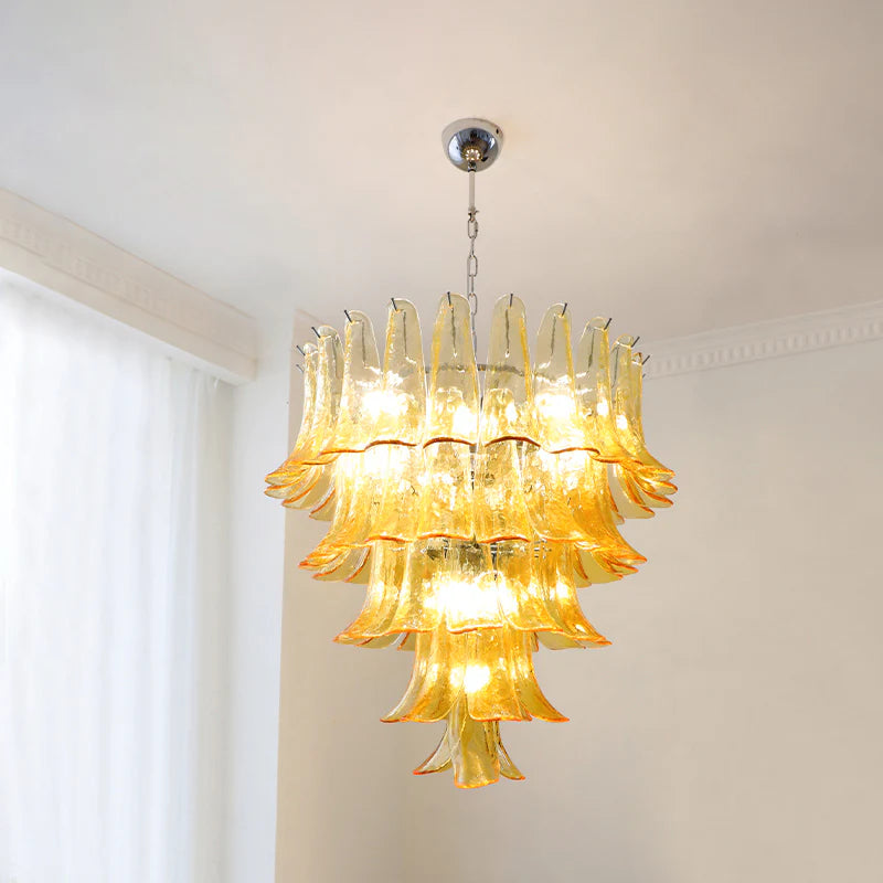 Murano Petal Chandelier