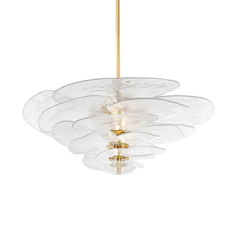 Lotus Leaf Murano Chandelier