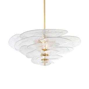 Lotus Leaf Murano Chandelier