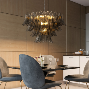 Fumé Oro Chandelier