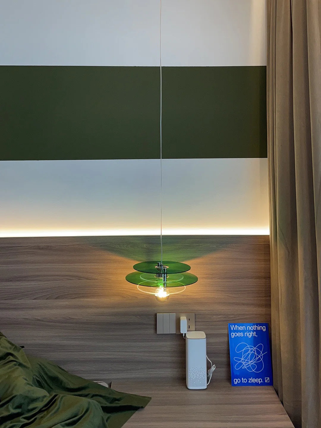 Triple Disc Pendant Light