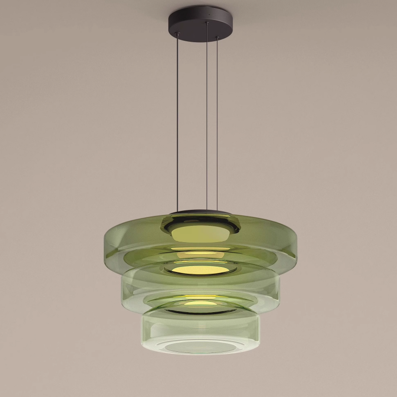 Nordic postmodern creative glass pendant light