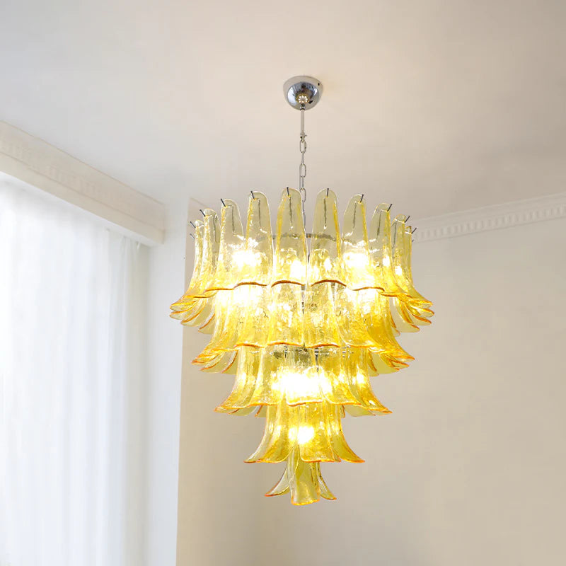 Murano Petal Chandelier