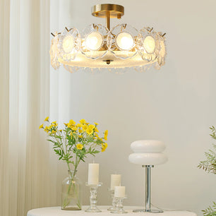 Pobllem Glass Ceiling Lamp