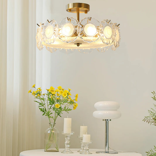 Pobllem Glass Ceiling Lamp