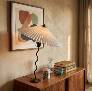 Pleated Table Lamp