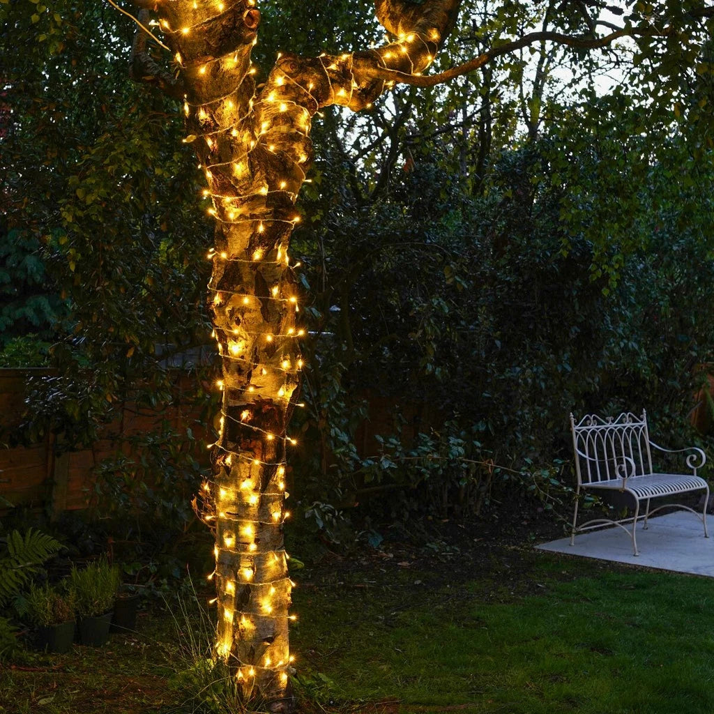 Outdoor LED Fairy Lights, Connectable, Clear Cable