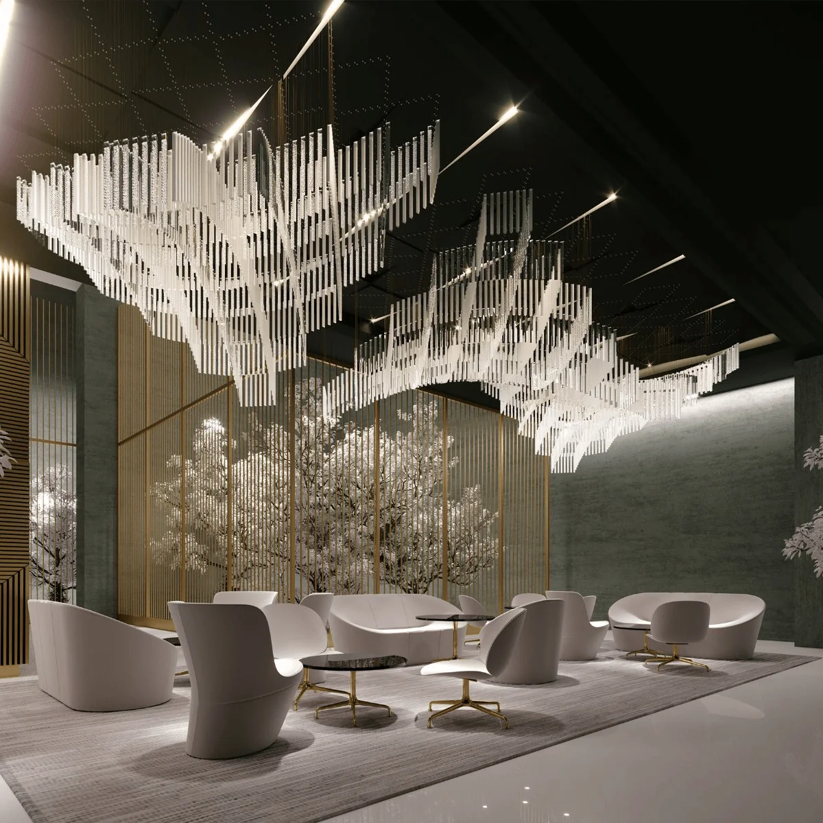 Diamond Crystal Customized Chandelier