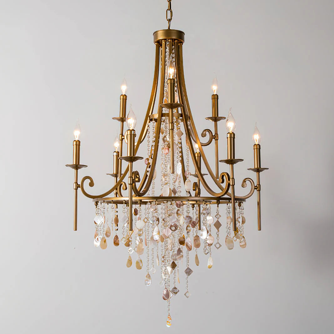 Tatum Lux Shell Chandelier