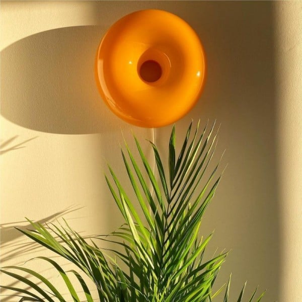 Bauhaus Glass Donut Table / Wall Lamp S77