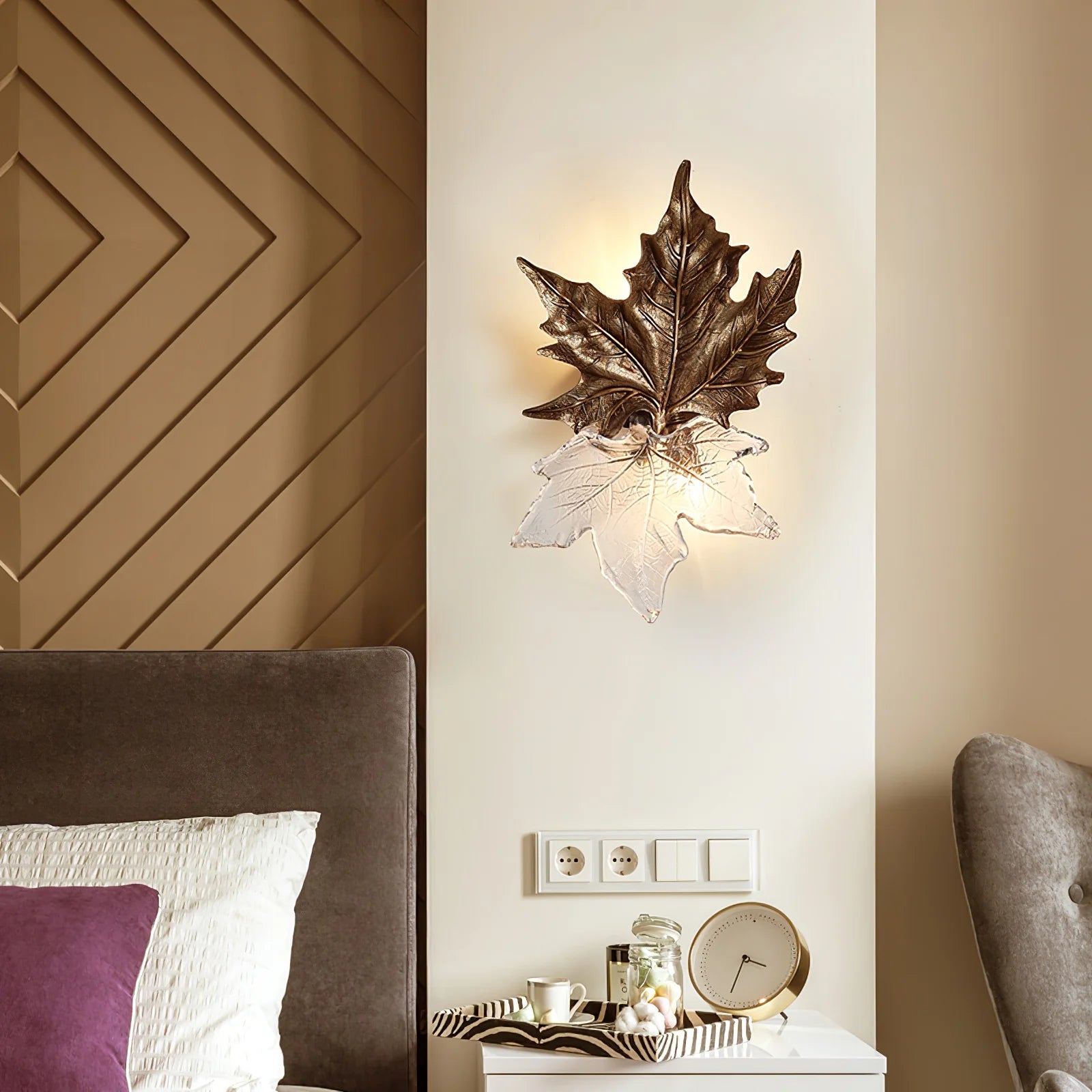 Folio Leaves Wall Lamp