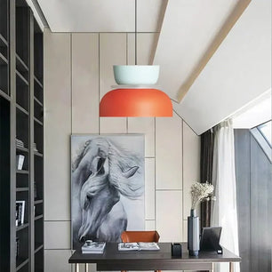 MACRI Color Block Nordic Pendant Light for Living Room