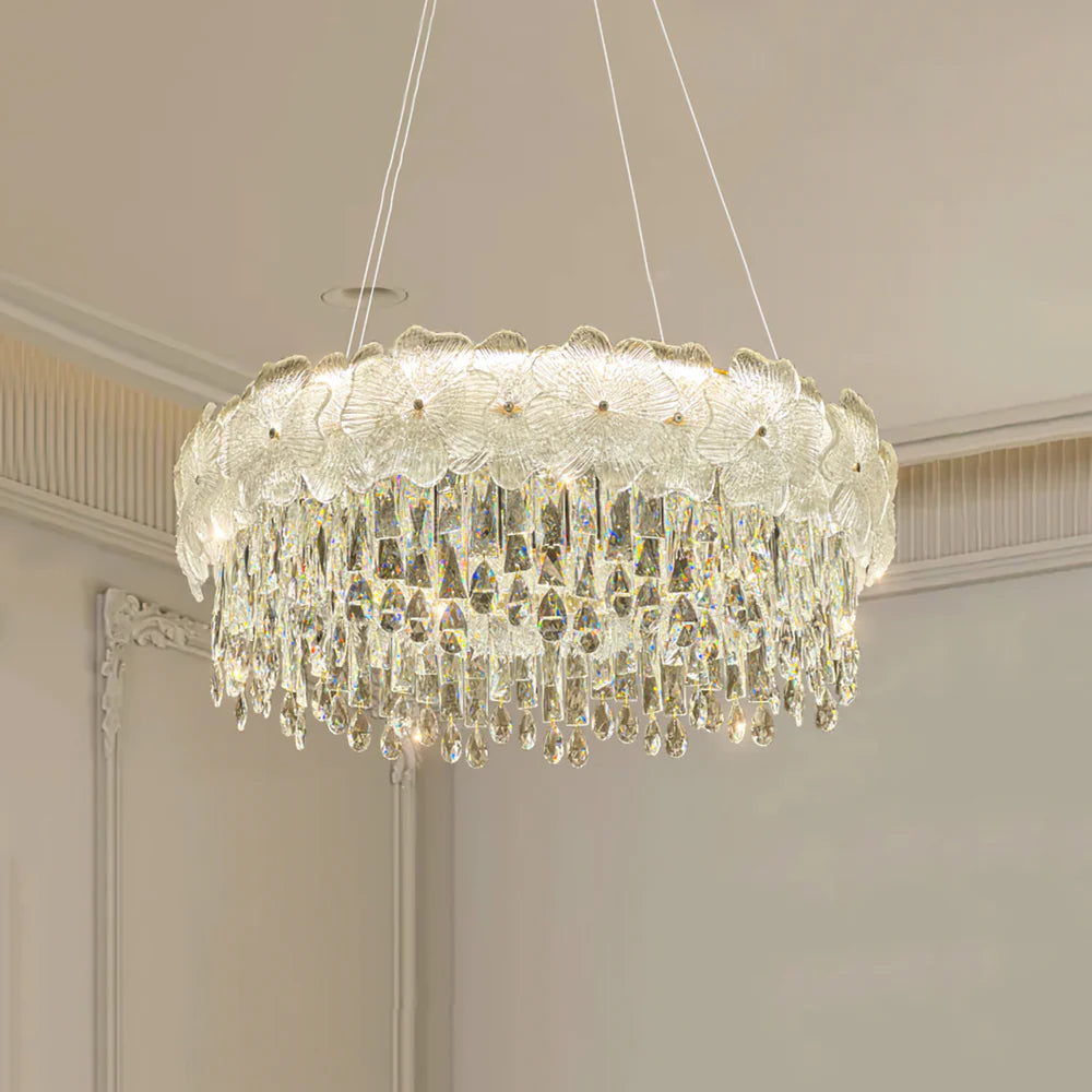 Atlas Crystal Chandelier