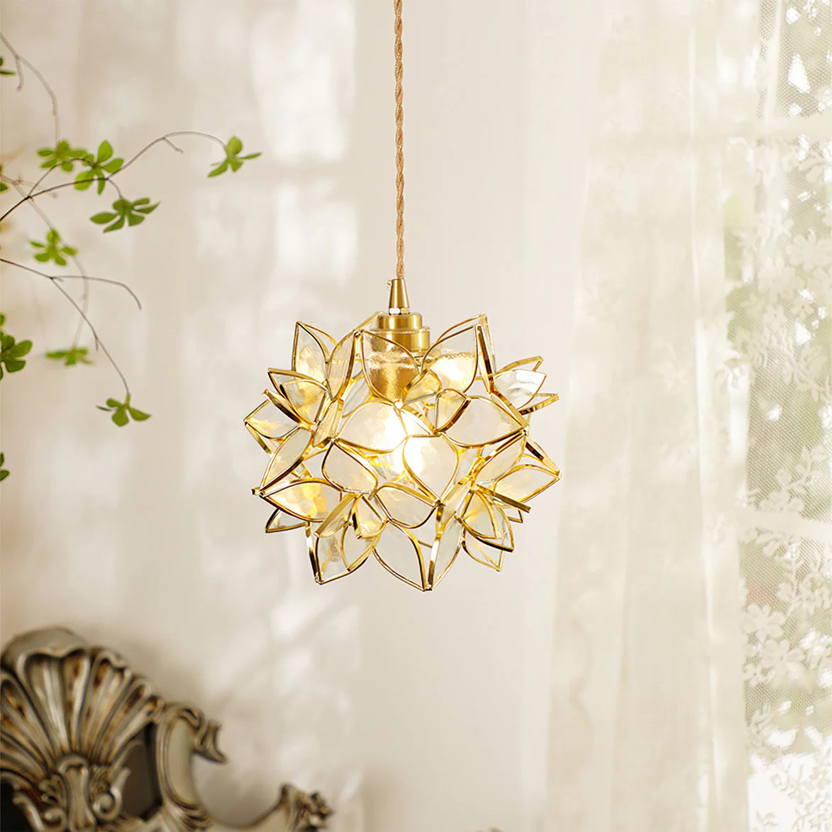 Capiz Pendant Lamp