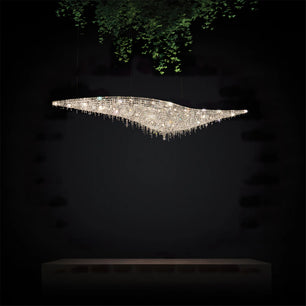 Leaves Crystal Chandelier