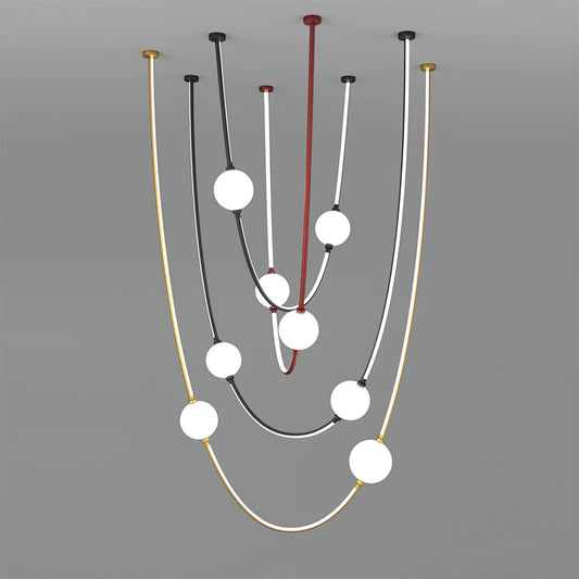 Linea Curva Chandelier